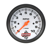 Load image into Gallery viewer, QUICKCAR RACING PRODUCTS 611-6002 - 3-3/8in Tach w/Remote Recall image