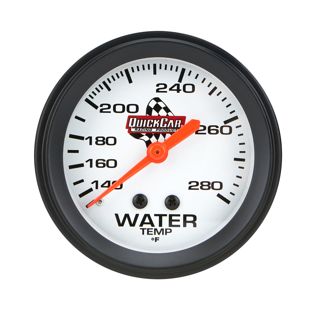 QUICKCAR RACING PRODUCTS 611-6006 - Water Temp. Gauge 2-5/8in image