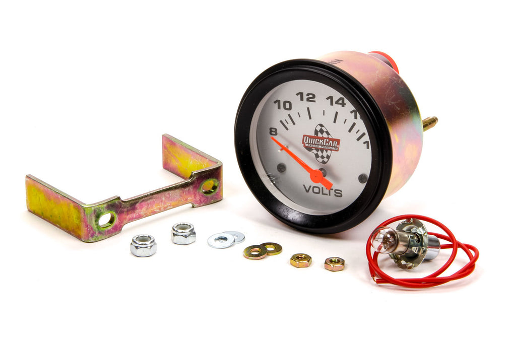 QUICKCAR RACING PRODUCTS 611-6007 - Voltmeter Gauge 2-5/8in  image