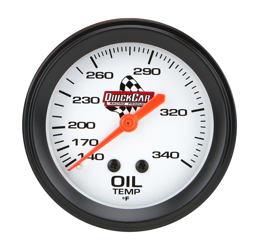 QUICKCAR RACING PRODUCTS 611-6009 - Oil Temp. Gauge 2-5/8in  image