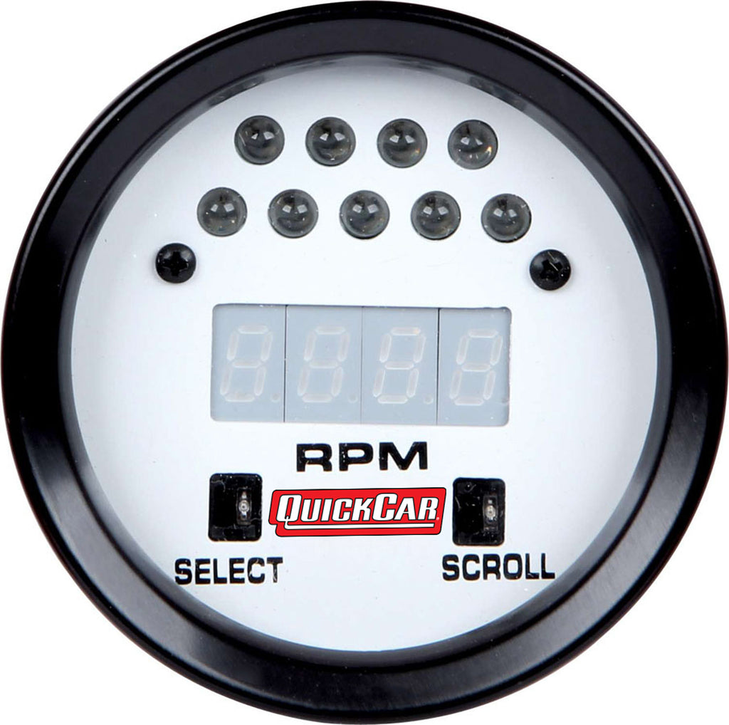QUICKCAR RACING PRODUCTS 611-7010 - Extreme LCD Digital Tach  image