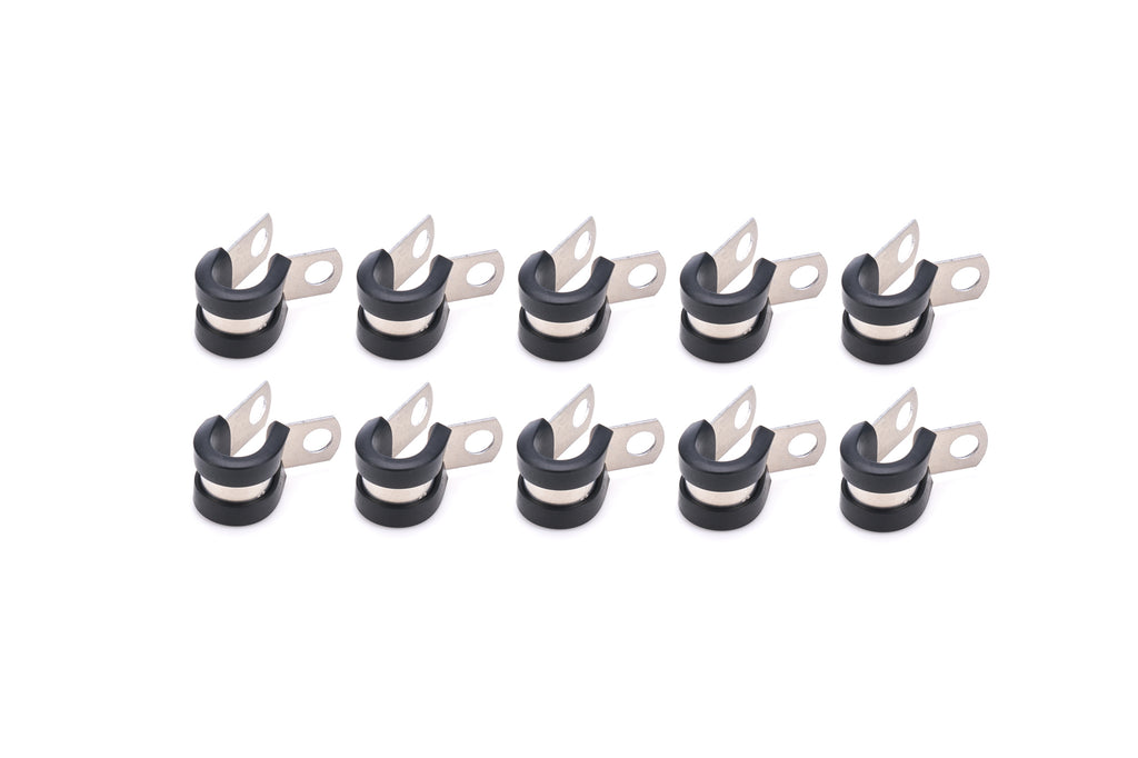 QUICKCAR RACING PRODUCTS 66-832 - Adel Line Clamps Alum 3/8in 10pk image