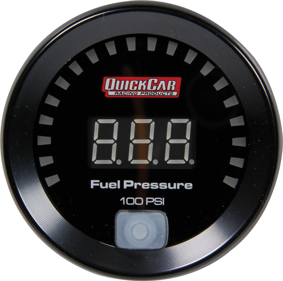 QUICKCAR RACING PRODUCTS 67-005 - Digital Fuel Pressure Gauge 0-100 image