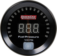 Load image into Gallery viewer, QUICKCAR RACING PRODUCTS 67-005 - Digital Fuel Pressure Gauge 0-100 image