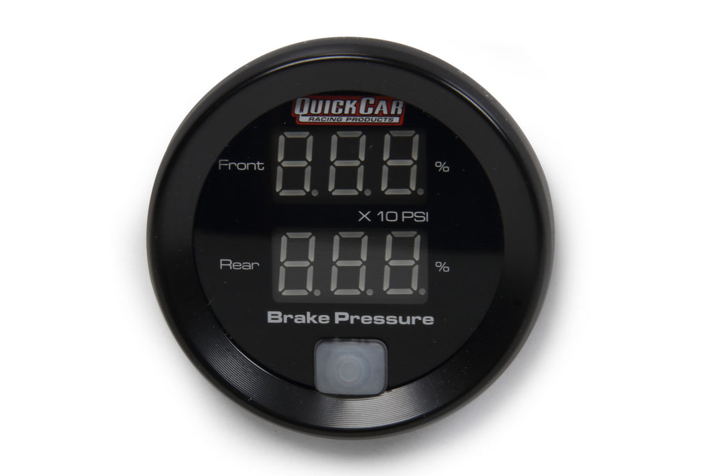 QUICKCAR RACING PRODUCTS 67-101 - Brake Bias Digital Gauge w/ Senders image