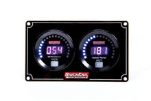 Load image into Gallery viewer, QUICKCAR RACING PRODUCTS 67-2001 - Digital 2-Gauge Panel OP/WT image