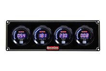 Load image into Gallery viewer, QUICKCAR RACING PRODUCTS 67-4021 - Digital 4-Gauge Panel OP/WT/OT/FP image