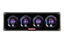 Load image into Gallery viewer, QUICKCAR RACING PRODUCTS 67-4026 - Digital 4-Gauge Panel OP/WT/FP/WP image