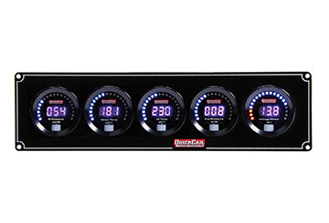 QUICKCAR RACING PRODUCTS 67-5037 - Digital 5-Gauge Panel OP/WT/OT/FP/Volts image