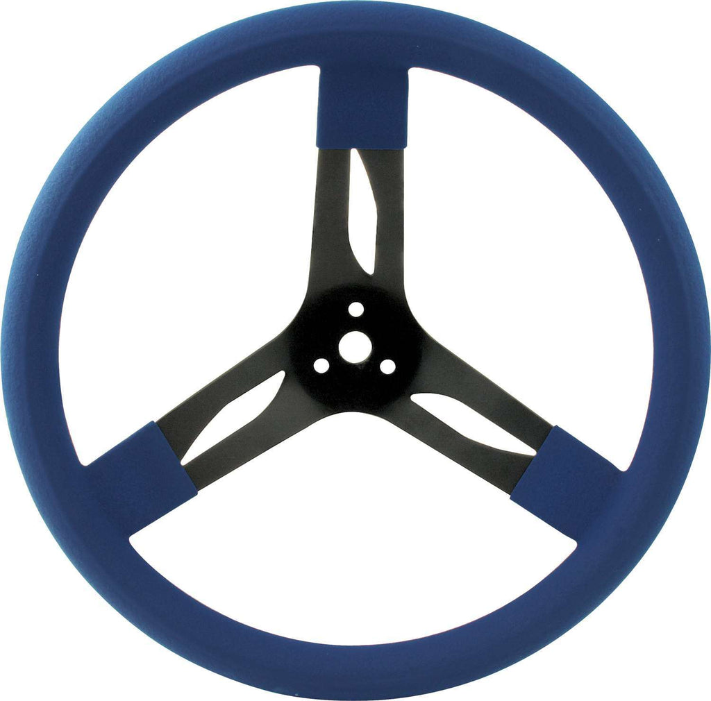 QUICKCAR RACING PRODUCTS 68-0032 - 15in Steering Wheel Stl Blue image