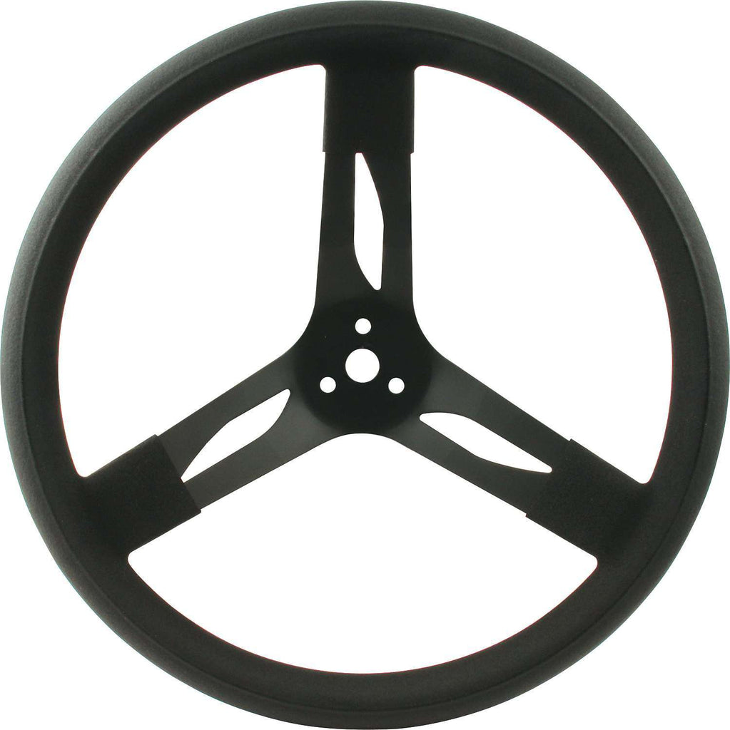 QUICKCAR RACING PRODUCTS 68-003 - 15in Steering Wheel Stl Black image
