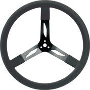 Load image into Gallery viewer, QUICKCAR RACING PRODUCTS 68-004 - 17in Steering Wheel Steel Black image