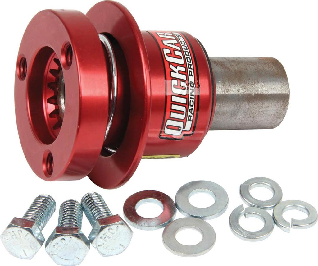 QUICKCAR RACING PRODUCTS 68-015 - Steering Disconnect 360 Type Spline Alum image