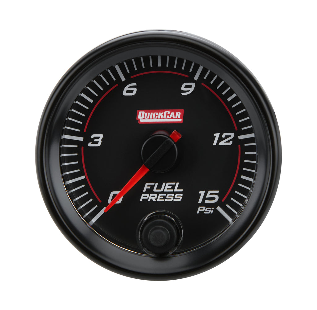 QUICKCAR RACING PRODUCTS 69-000 - Redline Gauge Fuel Pressure image