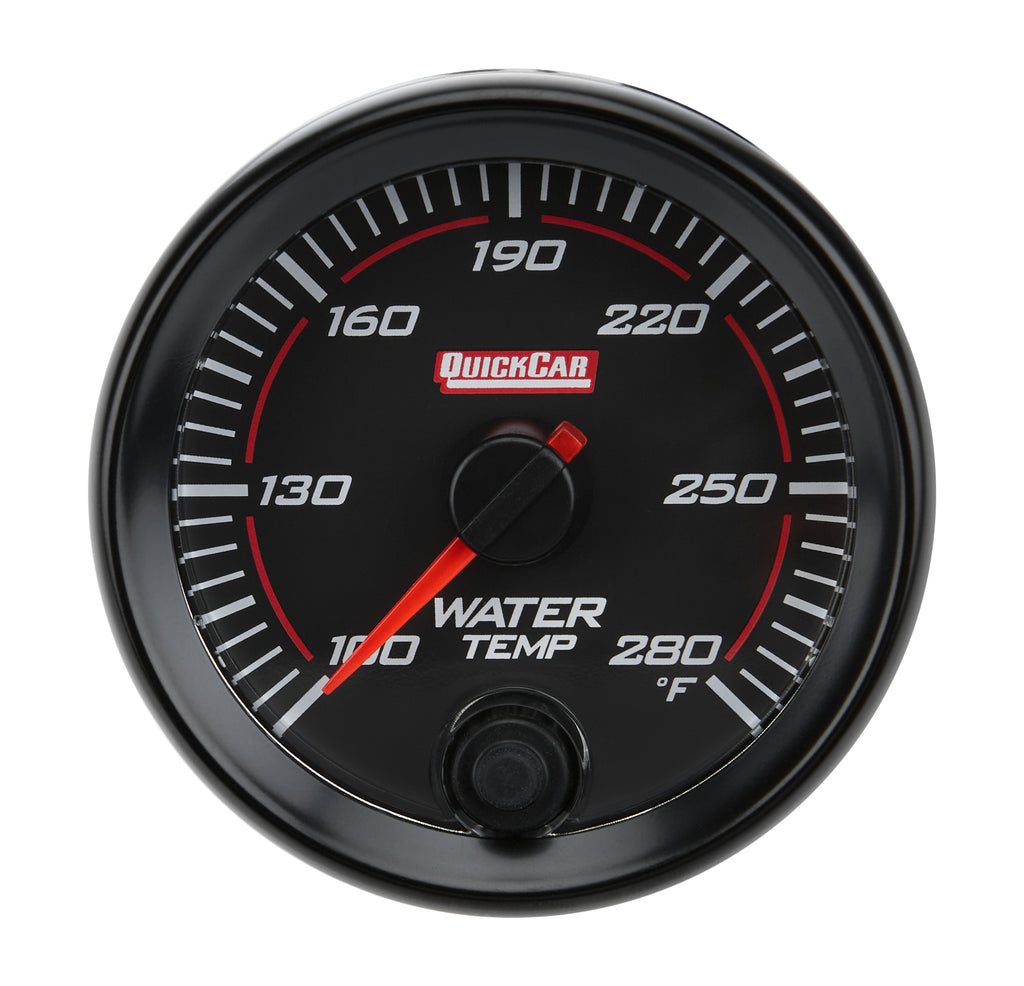 QUICKCAR RACING PRODUCTS 69-006 - Redline Gauge Water Temperature image