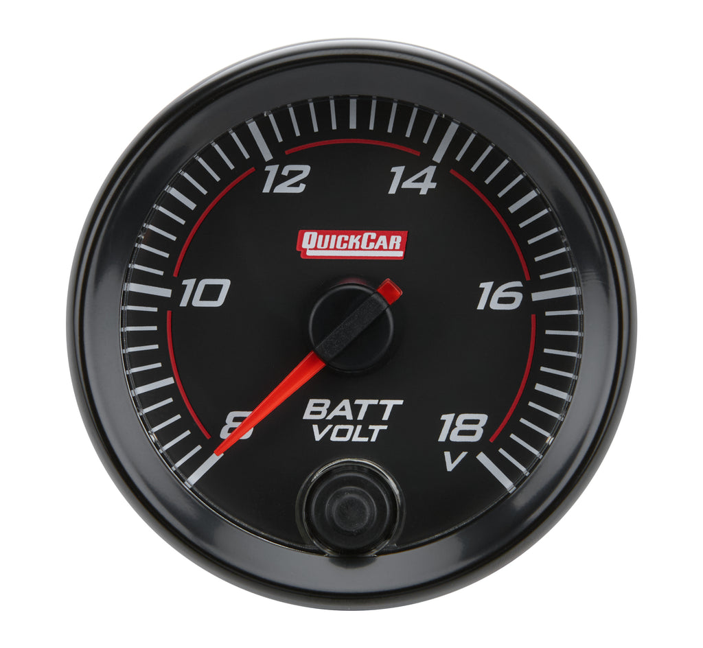 QUICKCAR RACING PRODUCTS 69-007 - Redline Gauge Voltmeter  image