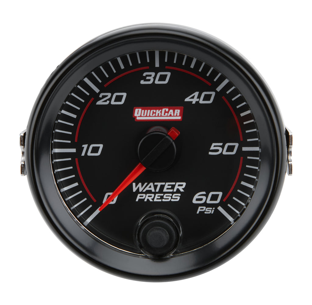 QUICKCAR RACING PRODUCTS 69-008 - Redline Gauge Water Pressure image