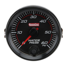 Load image into Gallery viewer, QUICKCAR RACING PRODUCTS 69-008 - Redline Gauge Water Pressure image