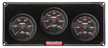 Load image into Gallery viewer, QUICKCAR RACING PRODUCTS 69-3011 - Redline 3 Gauge Panel OP/WT/OT image