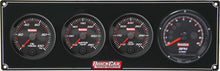 Load image into Gallery viewer, QUICKCAR RACING PRODUCTS 69-3041 - Redline 3-1 Gauge Panel OP/WT/OT w/Recall Tach image