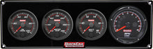 Load image into Gallery viewer, QUICKCAR RACING PRODUCTS 69-3047 - Redline 3-1 Gauge Panel OP/WT/Volt w/Recall Tach image