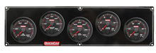 Load image into Gallery viewer, QUICKCAR RACING PRODUCTS 69-5037 - Redline 5 Gauge Panel OP/WT/OT/FP/VOLT image