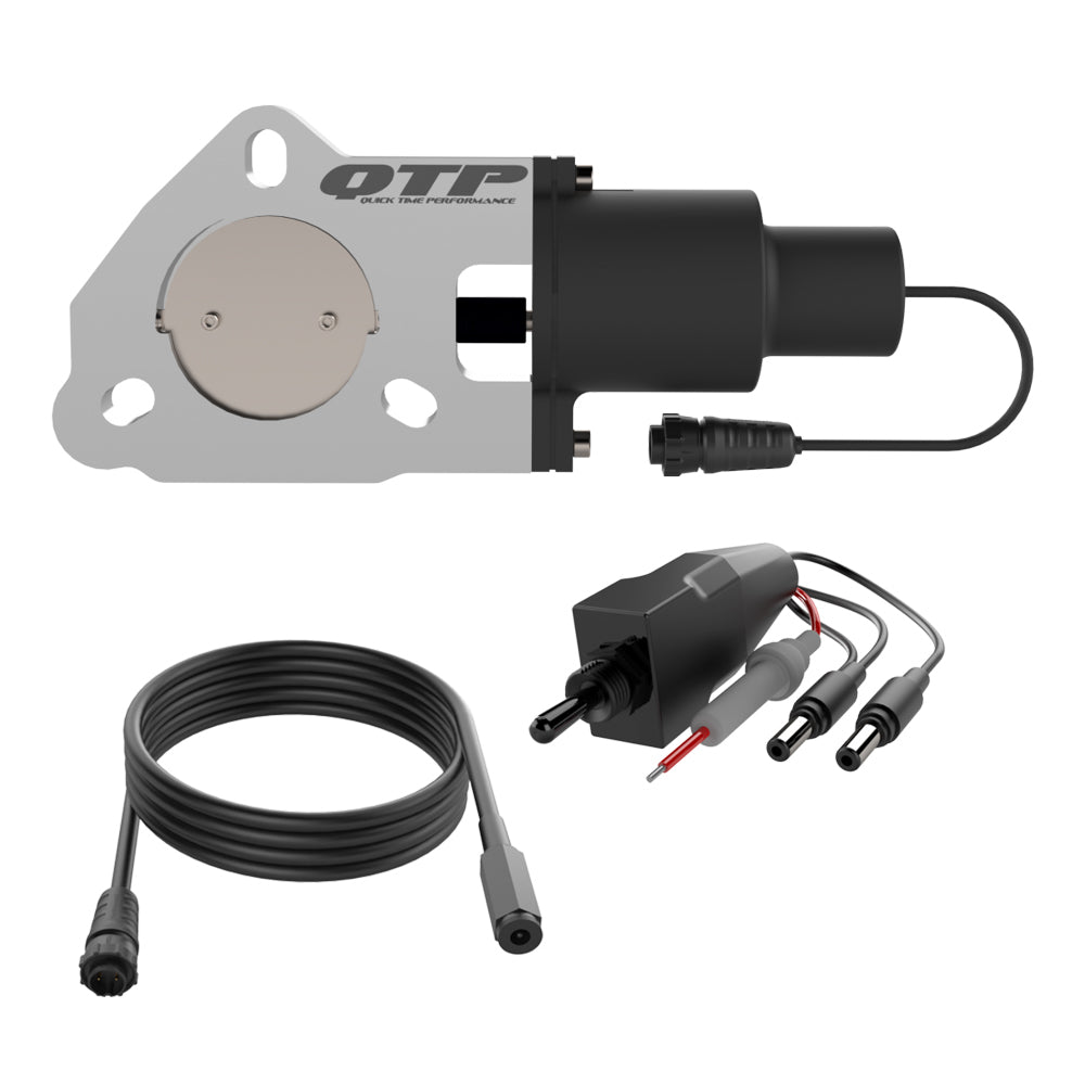 QUICK TIME PERFORMANCE QTEC25 - 2.50 Inch Electric E xhaust Cutout Valve image