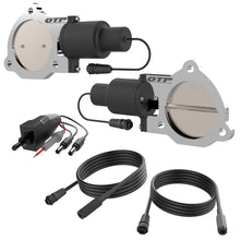 Load image into Gallery viewer, QUICK TIME PERFORMANCE QTEC70 - Dual 3.5in Electric Exha ust Cutout Valves image