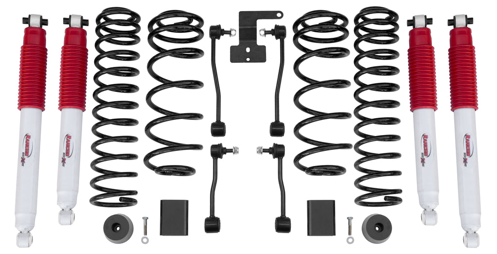 RANCHO 66121BR5 - 18-   Jeep Wrangler JL 3in Suspension Lift Kit image