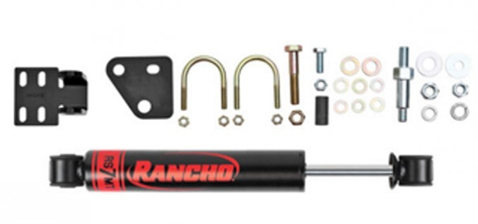 RANCHO 97357 - 07-18 Wrangler JK Steering Stabilizer image