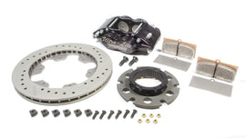 RED DEVIL / ULTRA LITE BRAKES 410-8100B - Inboard Brake Kit Round TI Rotor Black image