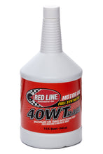 Load image into Gallery viewer, REDLINE OIL 10404 - 40WT Race Oil 1 Qt. (15W40) image