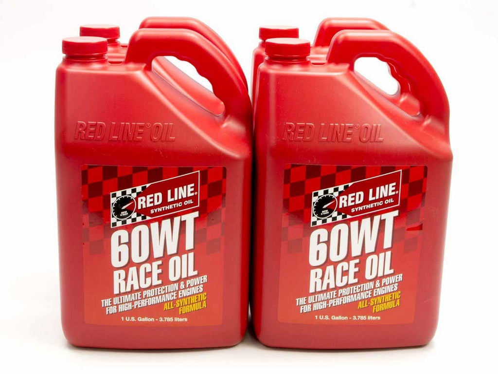 REDLINE OIL 10625 - 60WT Race Oil Case/4-Gal (20W60) image