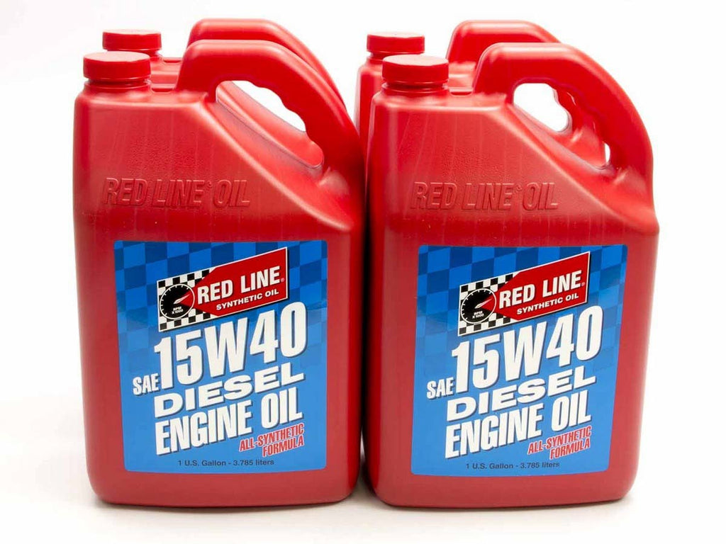 REDLINE OIL 21425 - 15W40 Diesel Oil Case/4- Gal image