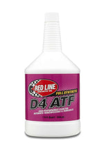 Load image into Gallery viewer, REDLINE OIL 30504 - Synthetic D4 ATF (Quart)  image