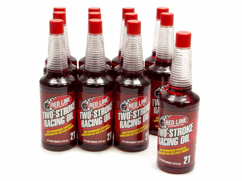 REDLINE OIL 40623 - 2 Cycle Racing Oil Case 12x16oz Bottles image