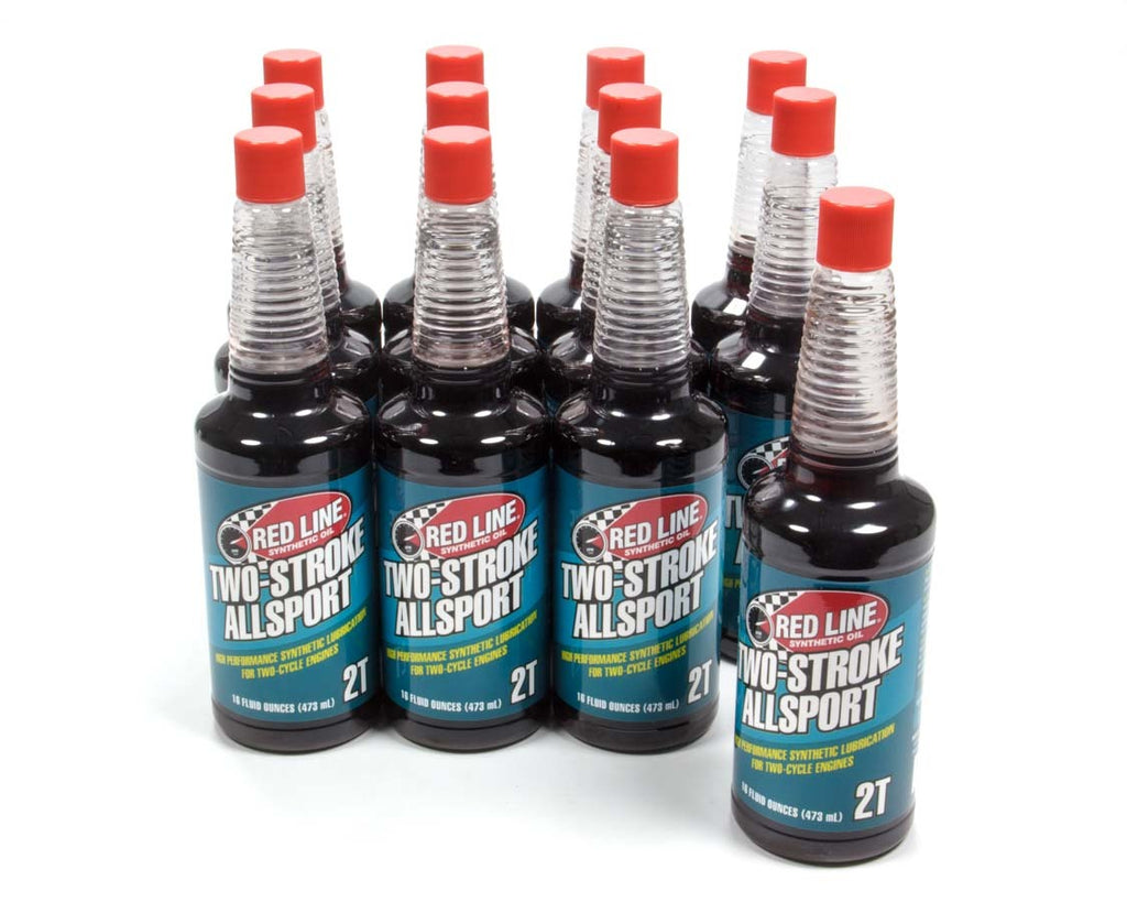 REDLINE OIL 40823 - Two Stroke Allsport Oil Case 12 x 16oz image