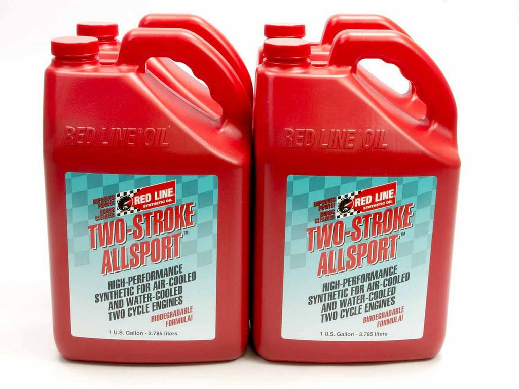 REDLINE OIL 40825 - Two Stroke Allsport Oil Case 4 x 1 Gallon image