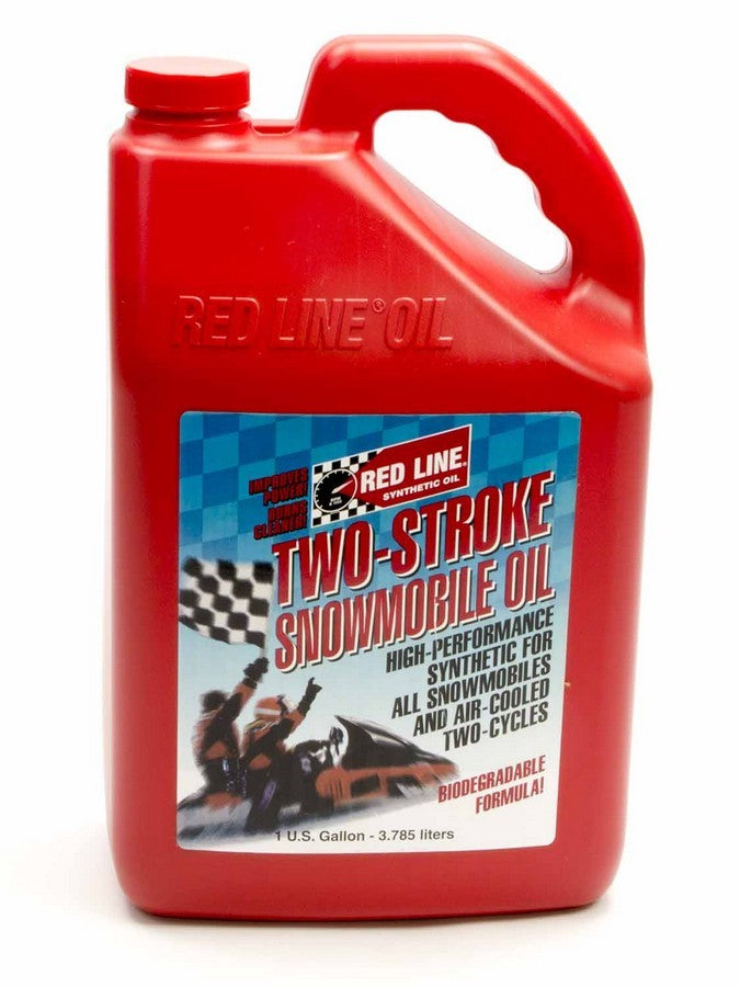 REDLINE OIL 41005 - 2 Stroke Snowmobile Oil 1 Gallon image