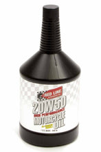 Load image into Gallery viewer, REDLINE OIL 42504 - 20w50 Motorcycle Oil 1 quart image