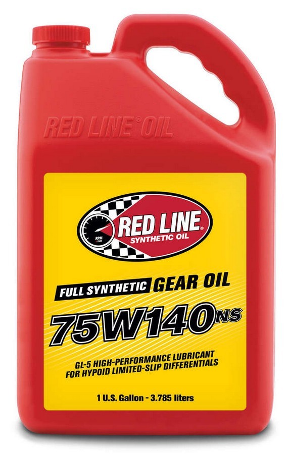 REDLINE OIL 57105 - 75W140NS GL-5 Gear Oil 1 gallon image