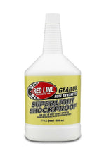 Load image into Gallery viewer, REDLINE OIL 58504 - Superlight Shock Proof Gear Oil- 1 Quart image