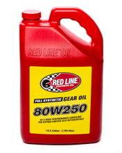 Load image into Gallery viewer, REDLINE OIL 58605 - 80w250 Gear Oil Gl-5 1 Gallon image