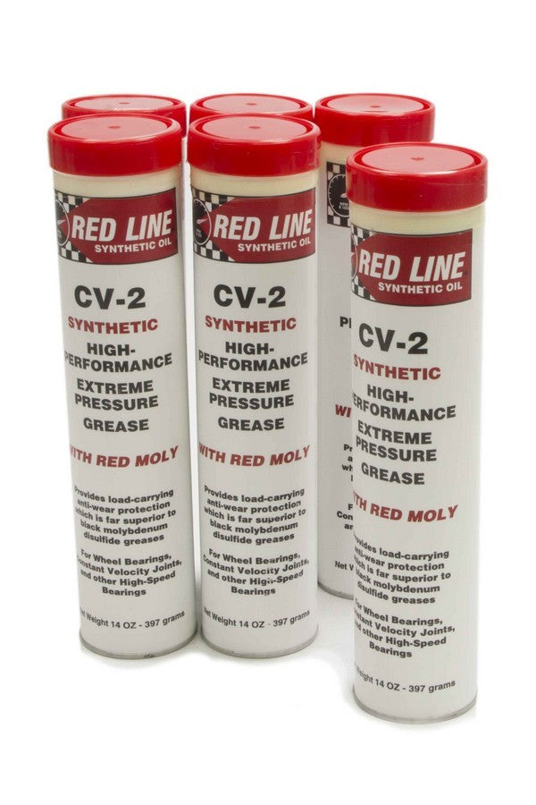 REDLINE OIL 80422 - CV-2 Synthetic Grease Cartridge Case/6-14oz image