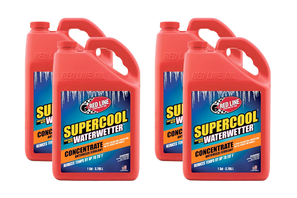 REDLINE OIL 81225 - Supercool Concentrate Coolant Case 4x1 Gallon image