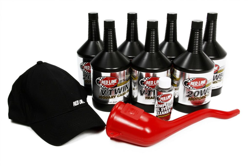 REDLINE OIL 90226 - Big Twin 20w50 Power Pack Oil Package image