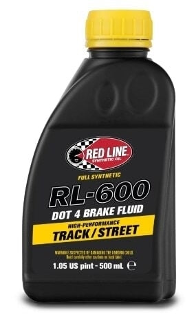 REDLINE OIL 90404 - RL600 Brake Fluid High Performance 500ml image