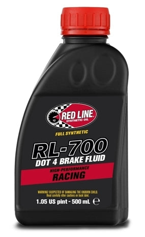 REDLINE OIL 90405 - RL700 Brake Fluid Racing 500ml DOT4 image