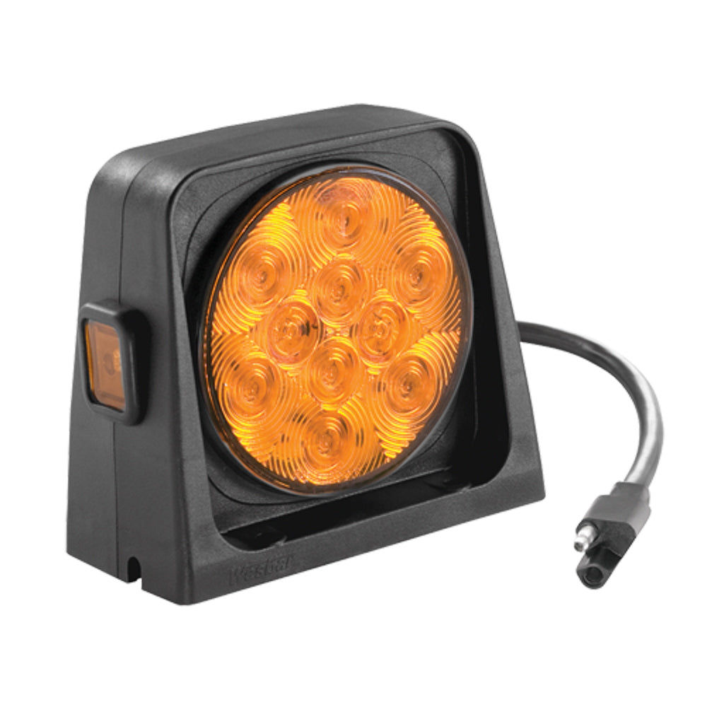 REESE 54209-012 - Single AG LED Light w/Am ber/Amber image