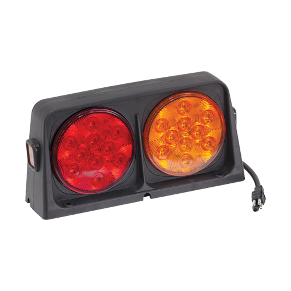 REESE 54209-022 - Dual AG LED Light w/Red/ Amber w/Brake Light Func image